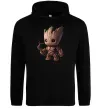 Женская толстовка (худи) Малюк Грут 2 Черный фото