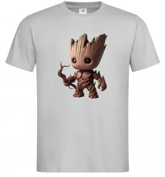 Чоловіча футболка Малюк Грут 2 Сірий фото