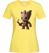 Жіноча футболка Малюк Грут 2 Лимонний Жіноча футболка Малюк Грут 2 Лимонний фото