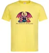 Мужская футболка Мати драконів Лимонный фото