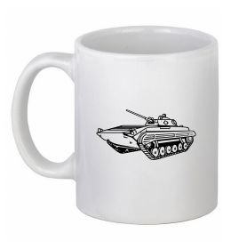 Чашка керамічна Танк