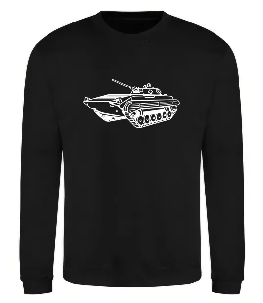 Свитшот Танк Черный фото