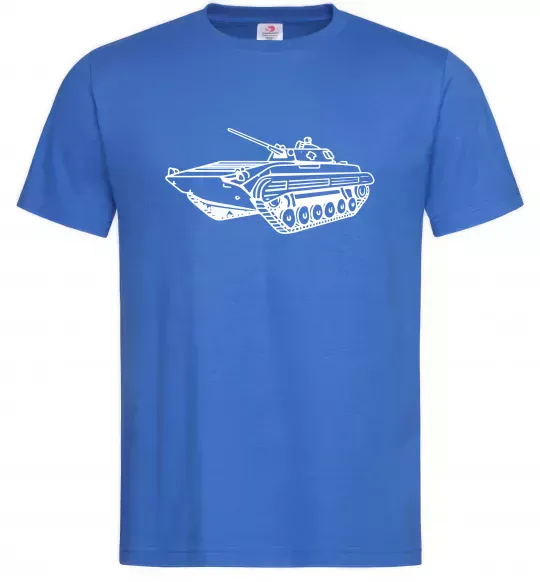 Мужская футболка Танк Ярко-синий фото