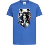 Дитяча футболка Itachi Uchiha Наруто Яскраво-синій фото