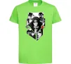 Дитяча футболка Itachi Uchiha Наруто Лаймовий фото