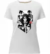 Жіноча преміум футболка Itachi Uchiha Наруто Білий фото