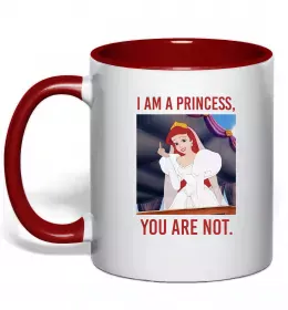 Чашка з кольоровою ручкою