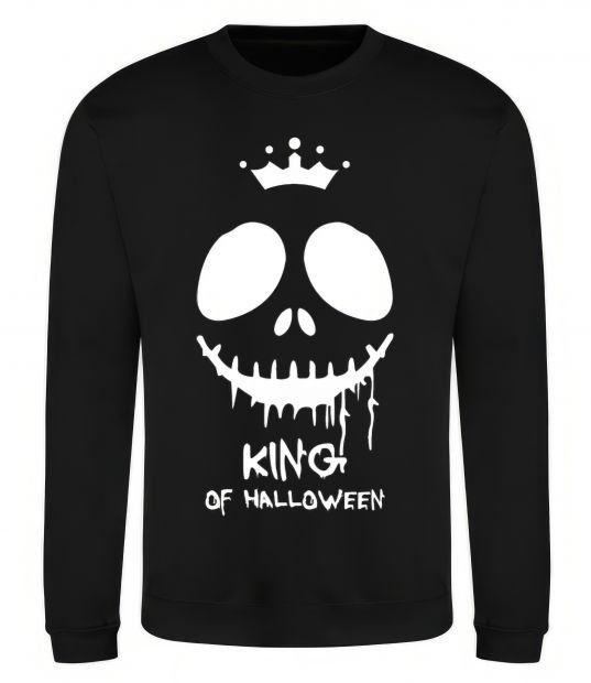 Свитшот King of halloween, колір - чорний, розмір - М Черный фото