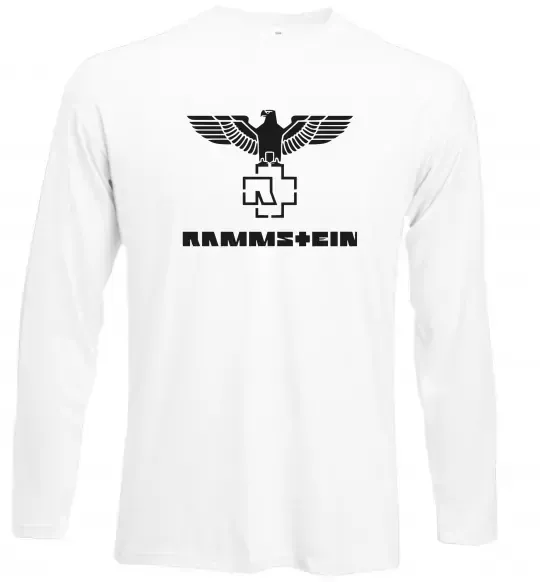 Лонгслив Rammstein logo Белый фото