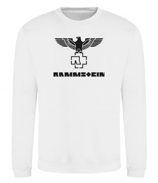 Свитшот Rammstein logo Белый фото