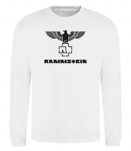 Свитшот Rammstein logo Белый фото