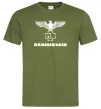 Мужская футболка Rammstein logo Оливковый фото