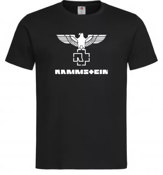 Мужская футболка Rammstein logo Черный фото