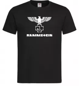 Мужская футболка Rammstein logo Черный фото