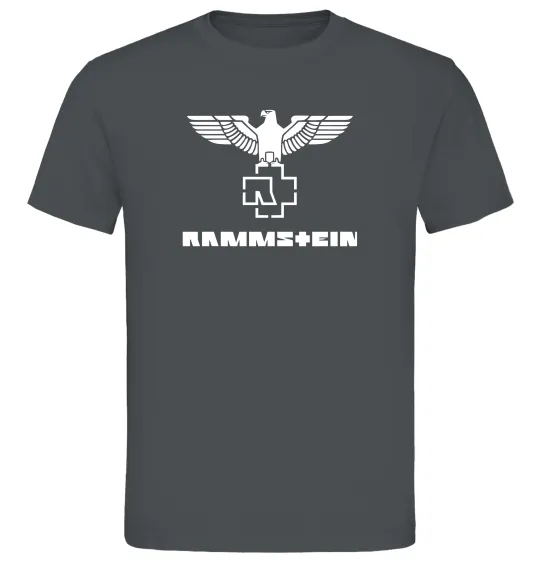Мужская футболка Rammstein logo Графит фото