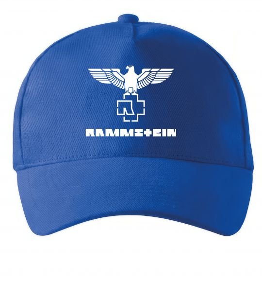 Кепка Rammstein logo Ярко-синий фото