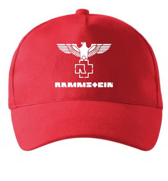 Кепка Rammstein logo Красный фото