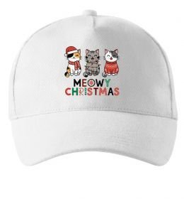 Кепка Meowy Christmas