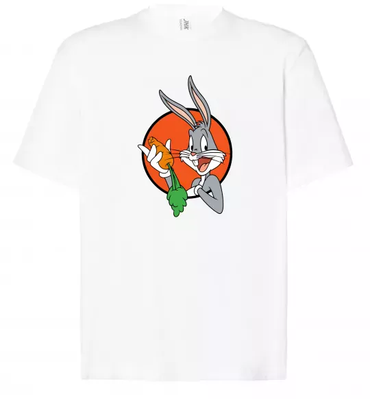 Футболка Оверсайз Bugs Bunny Білий фото
