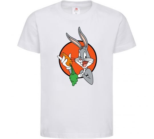 Дитяча футболка Bugs Bunny Білий фото