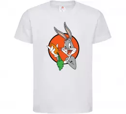 Детская футболка Bugs Bunny Белый фото