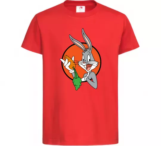 Детская футболка Bugs Bunny Красный фото