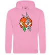 Чоловіча толстовка (худі) Bugs Bunny Рожевий Чоловіча толстовка (худі) Bugs Bunny Рожевий фото