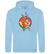 Чоловіча толстовка (худі) Bugs Bunny Блакитний Чоловіча толстовка (худі) Bugs Bunny Блакитний фото