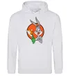 Женская толстовка (худи) Bugs Bunny Серый меланж Женская толстовка (худи) Bugs Bunny Серый меланж фото