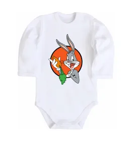 Детский боди Bugs Bunny Белый фото