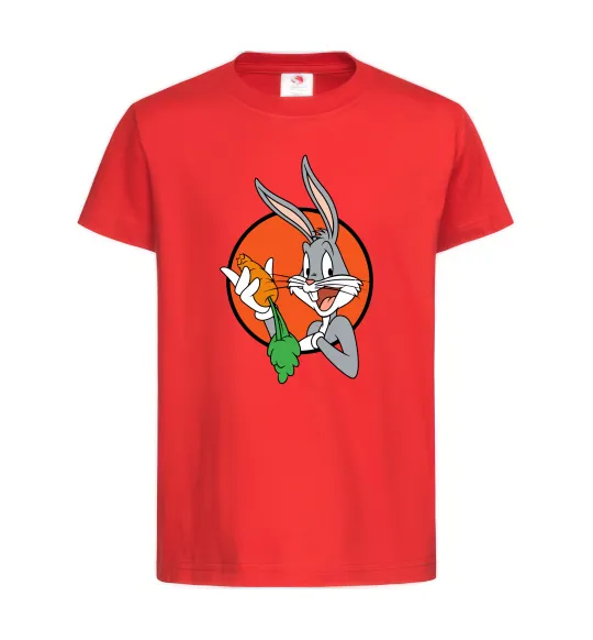 Детская футболка Bugs Bunny Красный фото