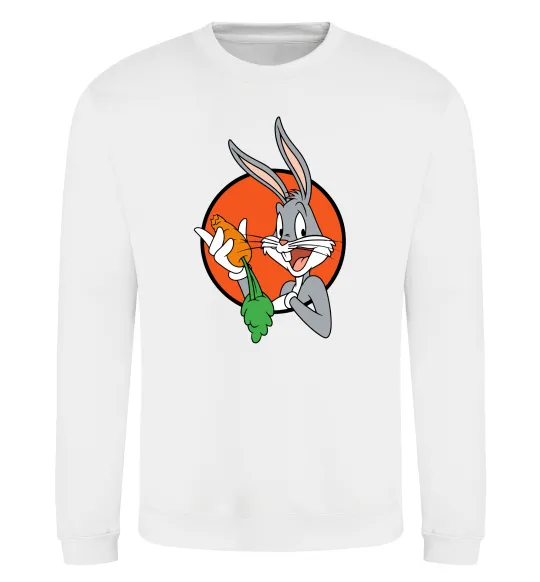 Світшот Bugs Bunny Білий фото
