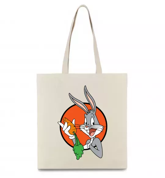 Эко-сумка Bugs Bunny Бежевый фото