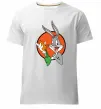 Мужская премиум футболка Bugs Bunny Белый фото