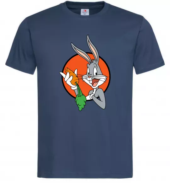 Мужская футболка Bugs Bunny Темно-синий фото