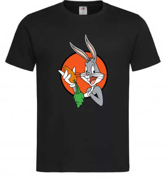 Мужская футболка Bugs Bunny Черный фото