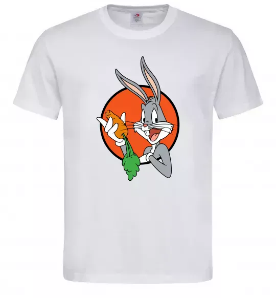 Мужская футболка Bugs Bunny Белый фото