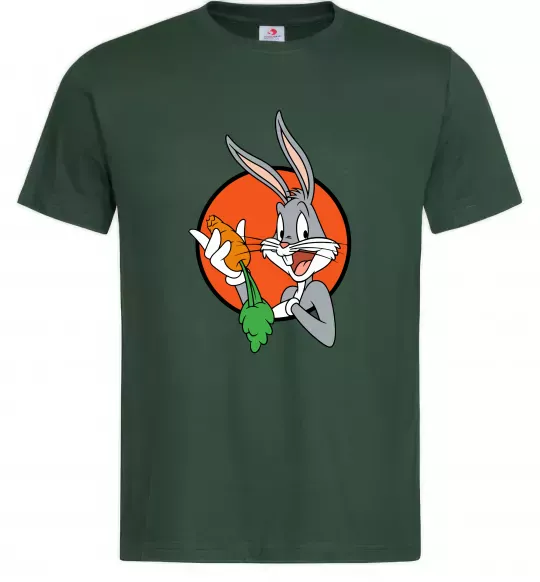 Мужская футболка Bugs Bunny Темно-зеленый фото