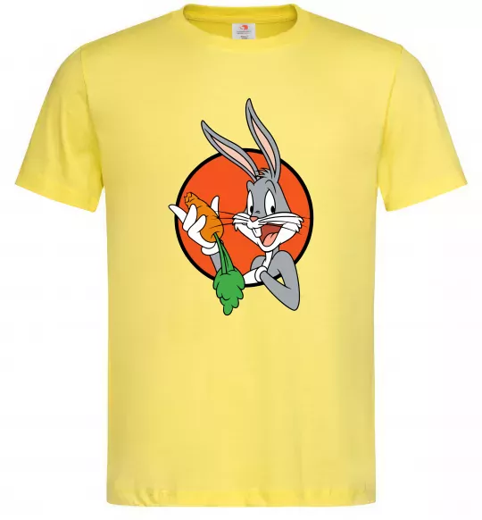 Мужская футболка Bugs Bunny Лимонный фото