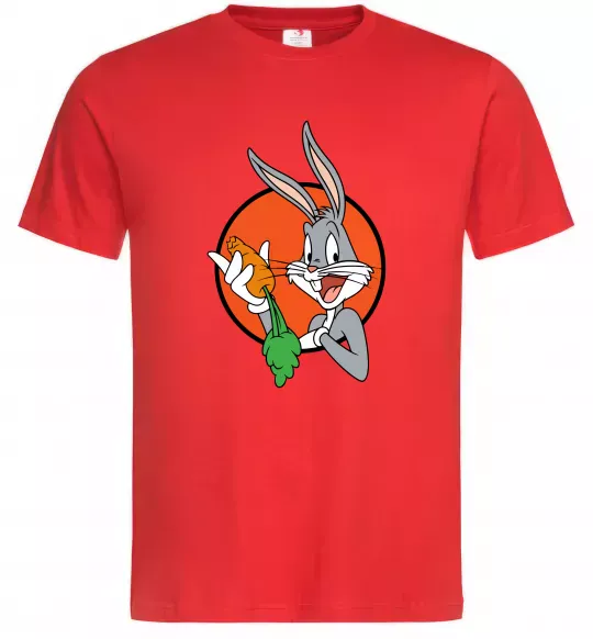 Мужская футболка Bugs Bunny Красный фото