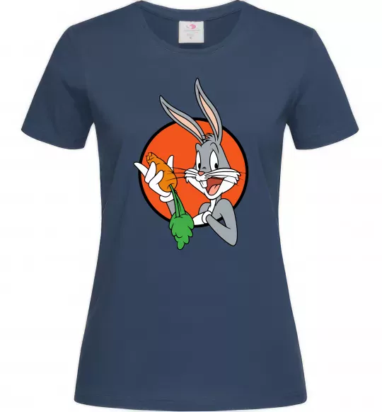 Женская футболка Bugs Bunny Темно-синий фото