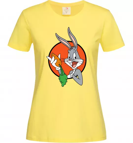 Женская футболка Bugs Bunny Лимонный фото