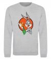 Світшот Bugs Bunny Сірий меланж фото