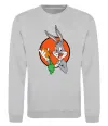 Свитшот Bugs Bunny Серый меланж фото