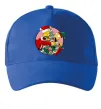 Кепка Гомер та Барт Новий Рік Яскраво-синій фото