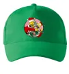 Кепка Гомер та Барт Новий Рік Зелений фото