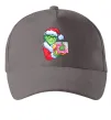 Кепка Грінч подарунок Серый фото