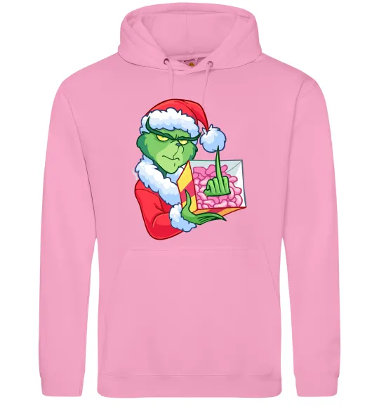 Жіноча толстовка (худі) Грінч подарунок Рожевий фото