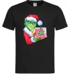 Мужская футболка Грінч подарунок Черный Мужская футболка Грінч подарунок Черный фото