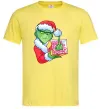 Мужская футболка Грінч подарунок Лимонный Мужская футболка Грінч подарунок Лимонный фото
